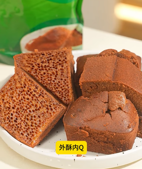 Honeycomb Cake Recipe Using Powdered Sugarcane